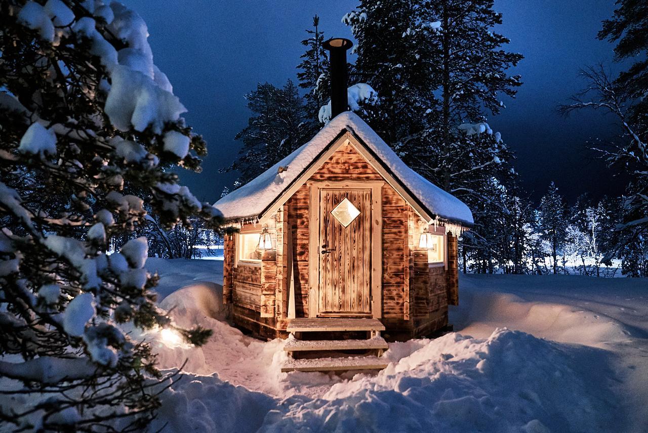Polar Aurora Cabins ساريسيلكا المظهر الخارجي الصورة